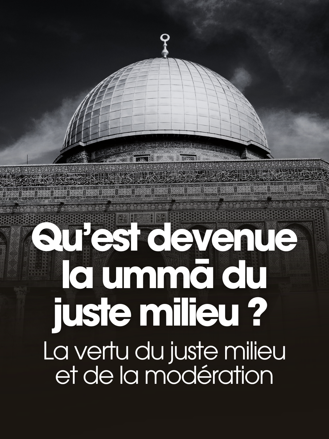 Qu'est devenue la communauté du juste milieu et de la modération ? Retour sur un idéal qu'on invoque plus qu'on ne vit.